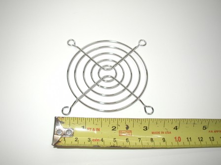 Fan Grill For Use With A Fan 8cm X 8 cm (Approx 3 1/8in X 3 1/8in) (Item #003) $2.99